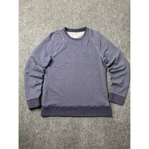 Mens Crewneck Lululemon Heather Blue Pullover Sweatshirt, Size M